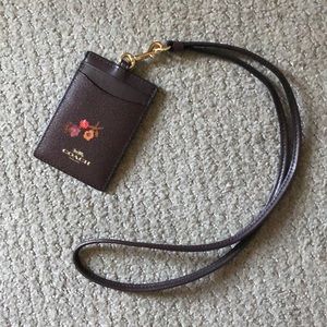 Coach ID holder / lanyard